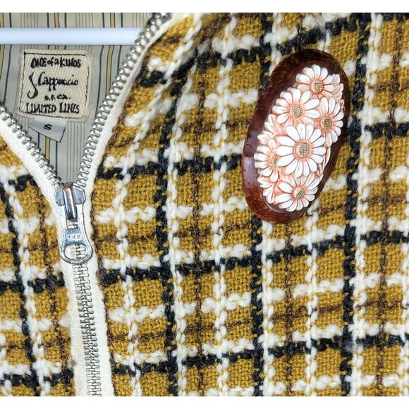 Vintage One of a Kind Limited Lines 3/4 length Winter Coat by J. Cappuccio Small - Picture 3 of 10